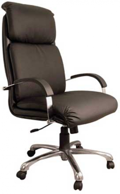 Кресло офисное с подлокотниками «НадирХром»
